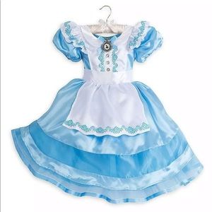 Disney Alice in Wonderland Costume Dress, Size 5/6
